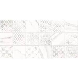 Плитка настенная Alma Ceramica Fresco рельефная глянцевая белая TWU2550FRC17 50х24,9 см