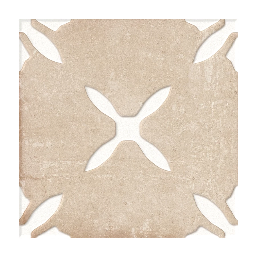 Керамогранит Harmony Peronda Pangea Sand Flower LT матовый бежевый 3386040800 22,3х22,3 см