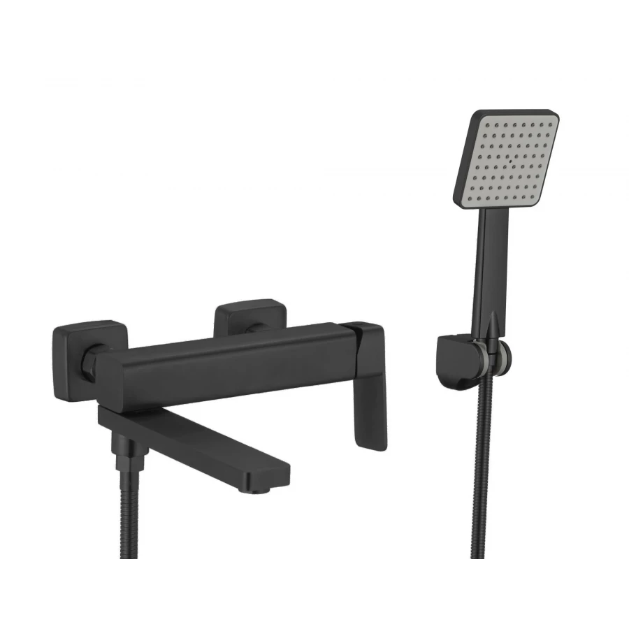 Смеситель Fmark для ванны и душа черный FS8724-22H