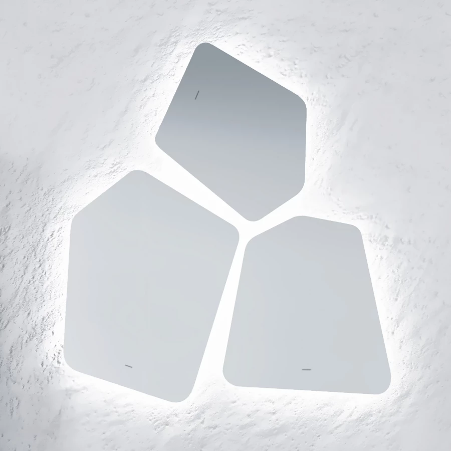 Комплект комбинаторных зеркал Raval Facet Fac.05/A/RL 3 шт. (пятиугольник)