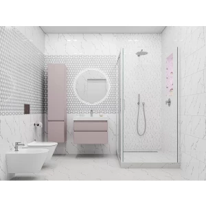 Декор Kerama Marazzi Мираколи глянцевый белый VT/A623/8376 30x20 см