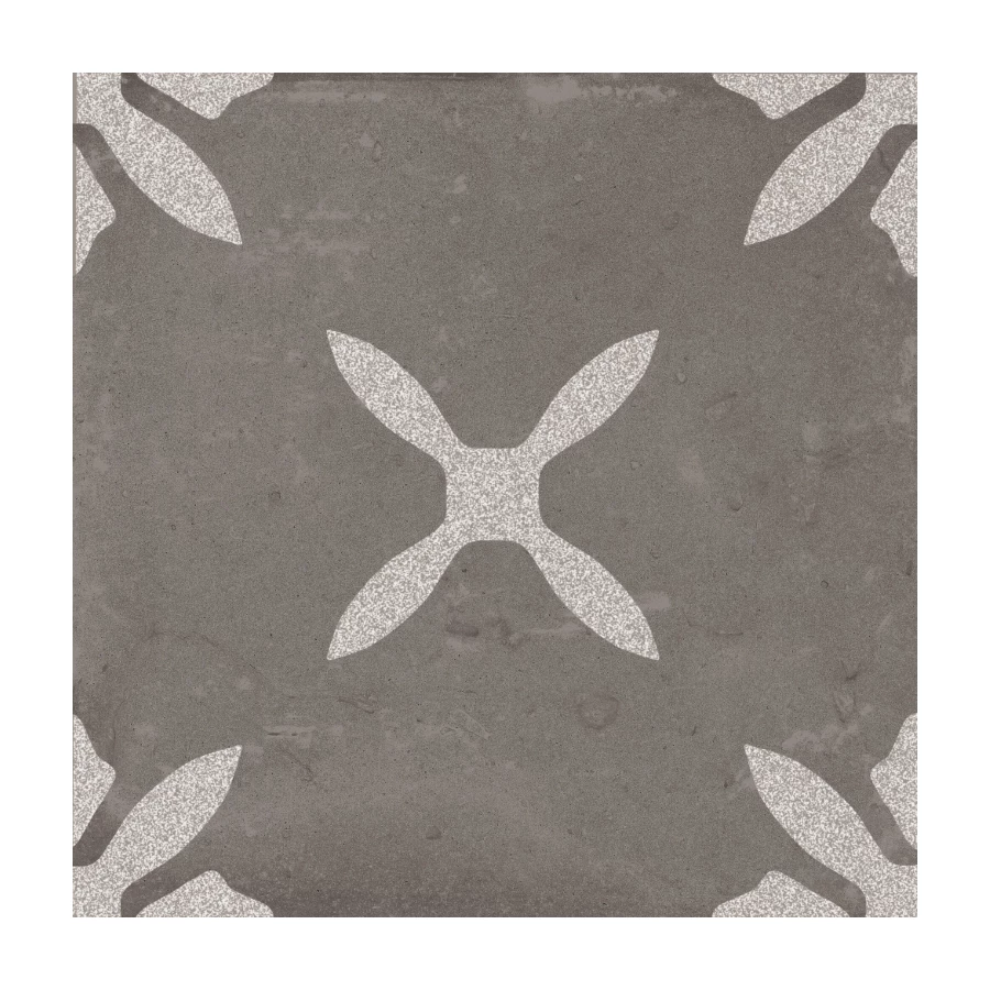 Керамогранит Harmony Peronda Pangea Chocolate Flower LT матовый кофейный 3386040457 22,3х22,3 см