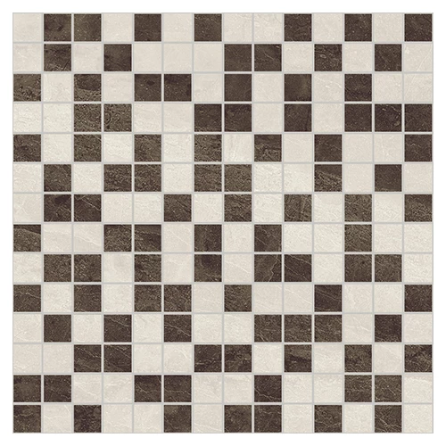 Мозаика Laparet Crystal коричневый+бежевый 30х30
