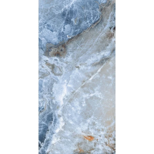 Керамогранит Bottega Glamour Onice Blue Matt Ret матовый синий B71108 120х60 см
