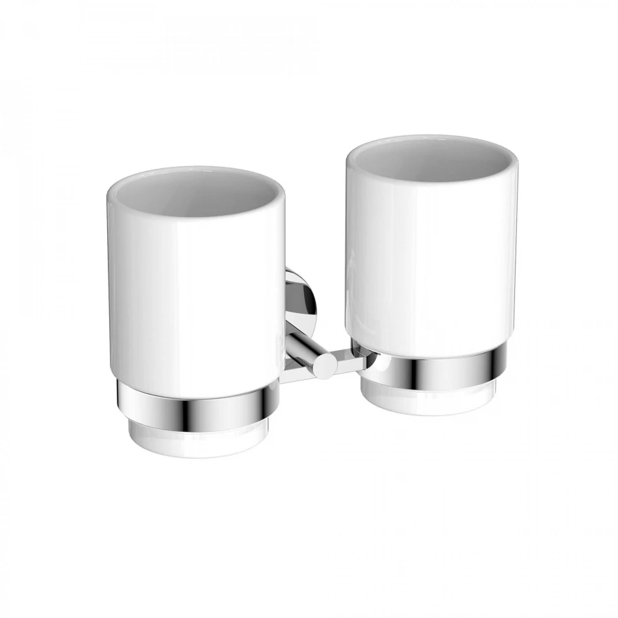 Стакан с держателем Aquatek Бетта двойной AQ4617CR