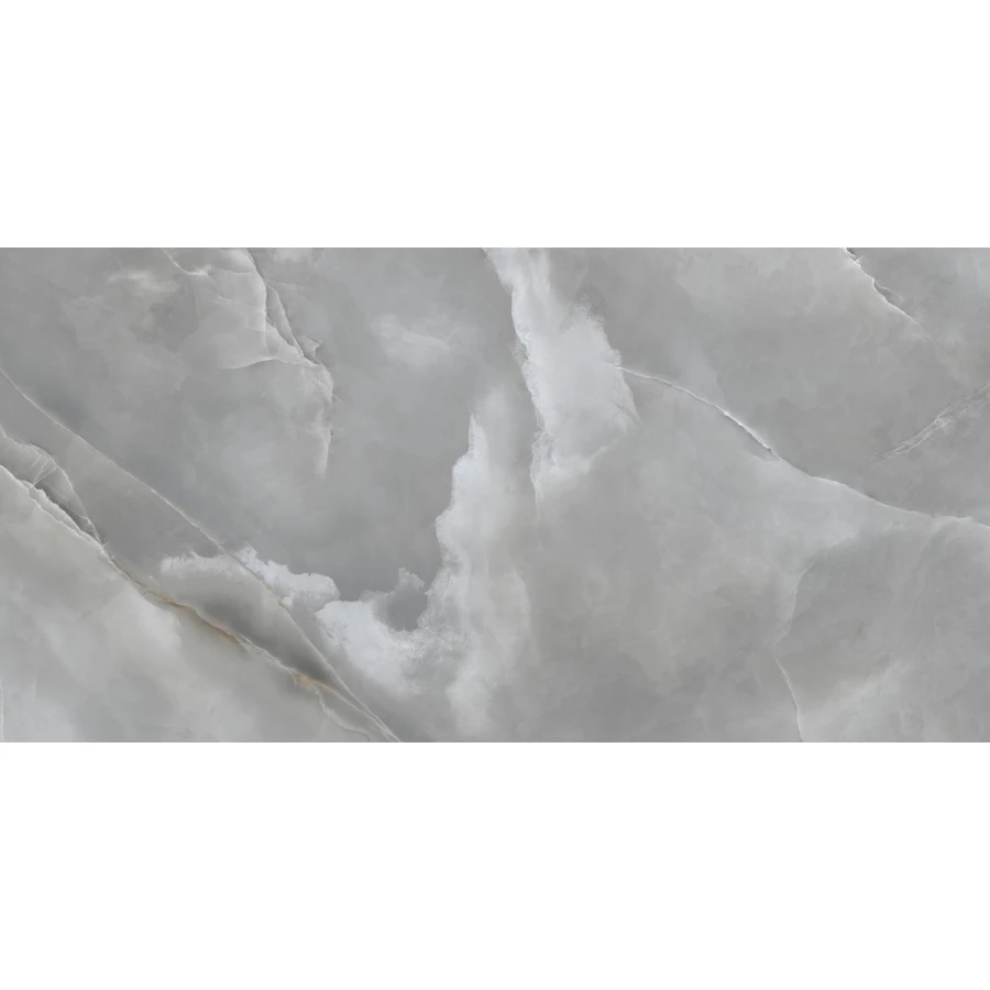 Керамогранит Laparet Snowy Night лаппатированный шайн серый 120х60 см