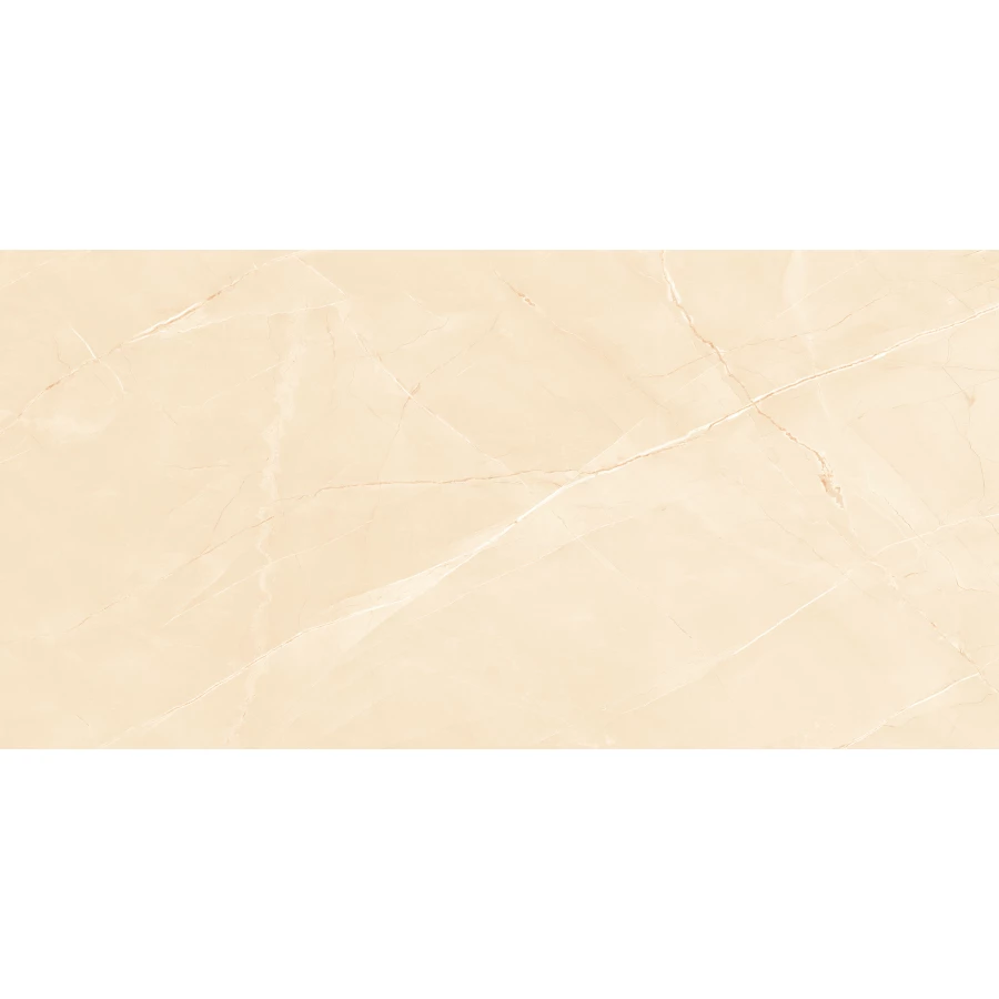 Керамогранит lamore Ceramic Gloss 60х120 Brexit Crema глянцевый кремовый 60/120-012 120х60 см