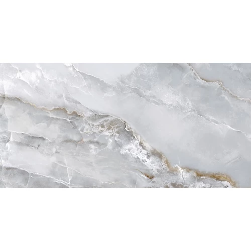 Керамогранит ALMA Ceramica Orlando лаппатированный серый GFA114ORD07L 114х57х0,75 см