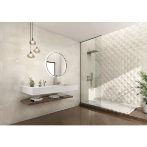 Плитка настенная Grespania Alabaster Tebas Beige глянцевая бежевая 64LB718 120х45 см