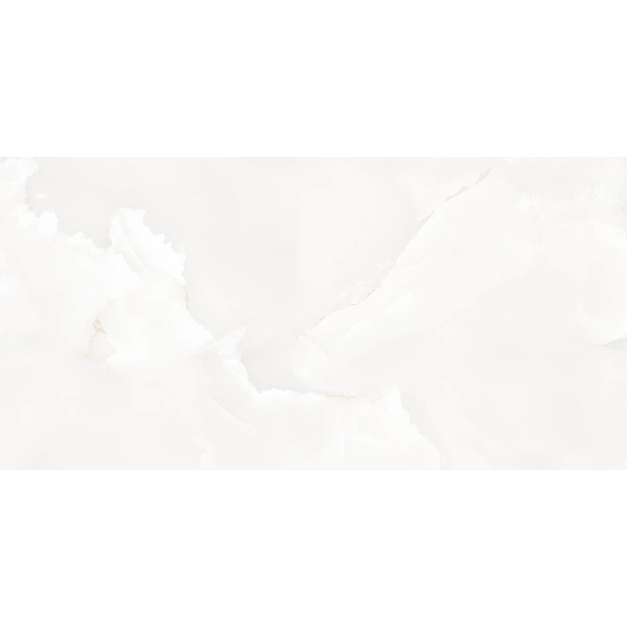 Керамогранит SotGres Bruni Onyx глянцевый белый 60х120 см