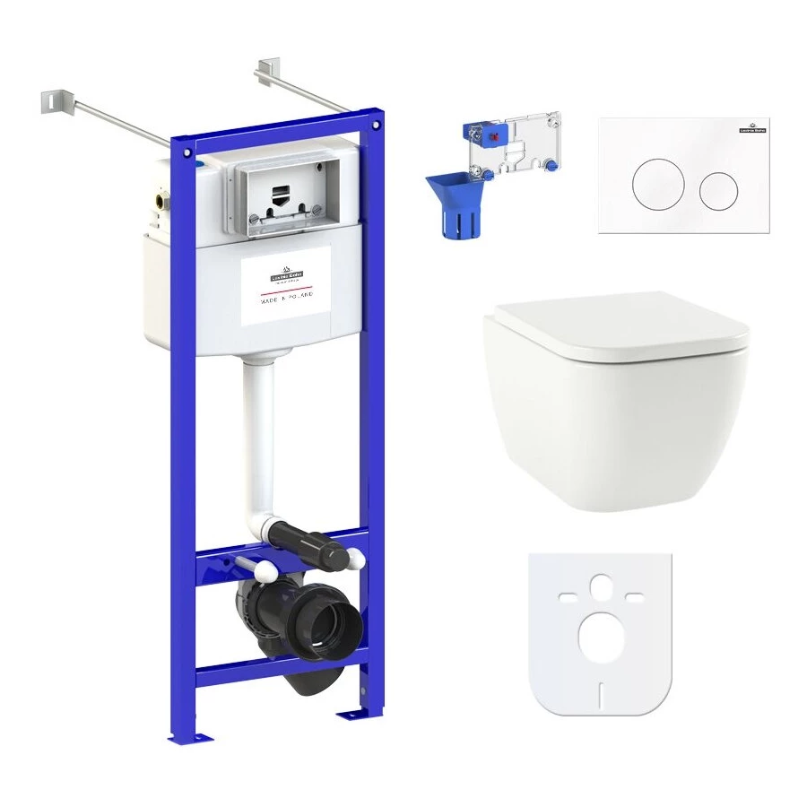 Унитаз Lavinia Boho Relfix One 87050137 (комплект 7 в 1)