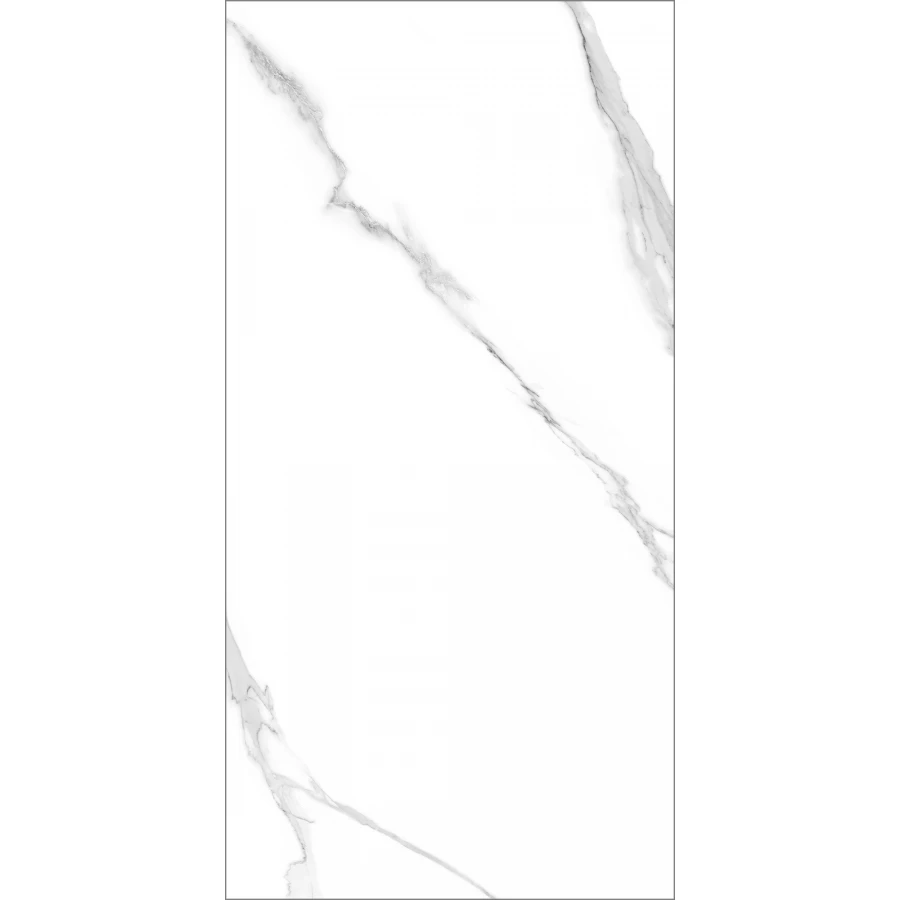 Керамогранит Global Tile Arrow глянцевый белый GT1206012703PSiR 120х60 см