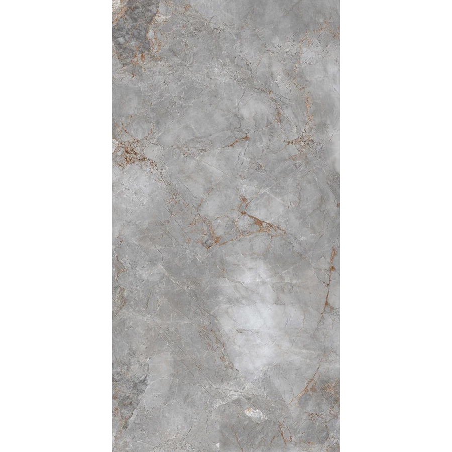 Керамогранит Realistik Stone Grey Lapato Carving серый 120x60 см