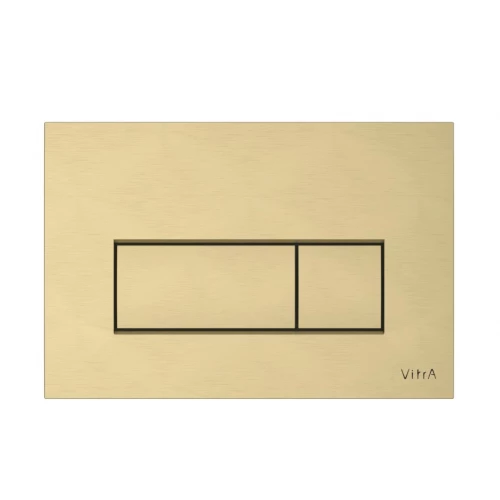 Панель смыва Vitra Root Square шлиф золото 740-2325