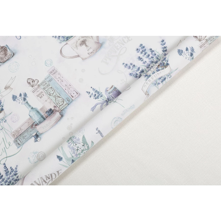 Обои флизелиновые Palitra Home Lavande синие HC71985-46 1,06х10,05 м