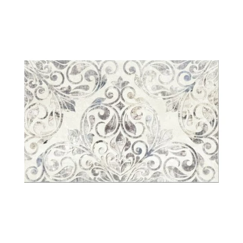 Декор Шахтинская плитка Персиан серый 01 25х40 см