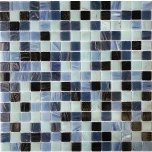 Мозаика из стекла Pixel mosaic Прессованное стекло чип 20x20 мм бумага Pix 109 31,6х31,6 см
