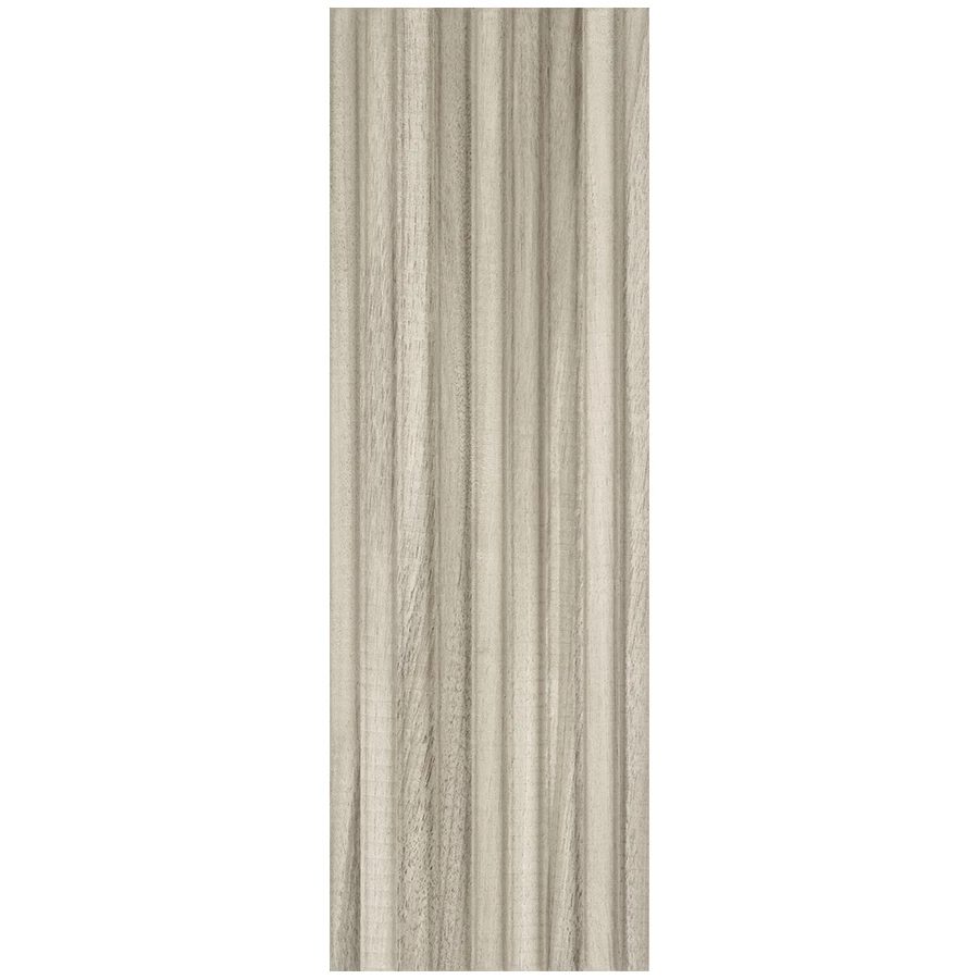 Плитка настенная Paradyz Daikiri Grys Wood Pasy Struktura 25х75 см