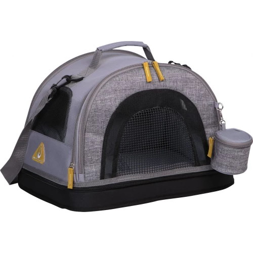 Переноска трансформер Nobby Sunda 3 в 1 серый 46,5х33х31 см