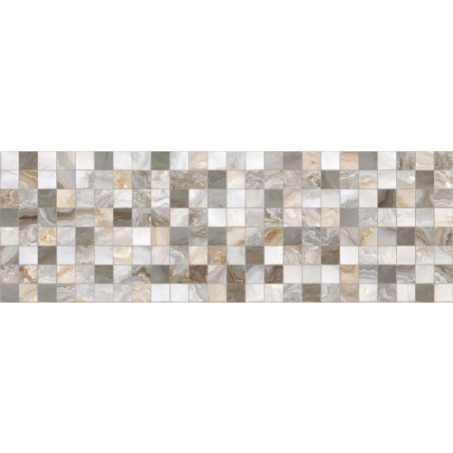 Плитка настенная Primavera Hypnose Grey Decor 01 glossy DG10-01 90х30 см