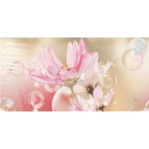 Декор Нефрит-Керамика Космея зеленый 04-01-1-10-04-85-165-1 50х25