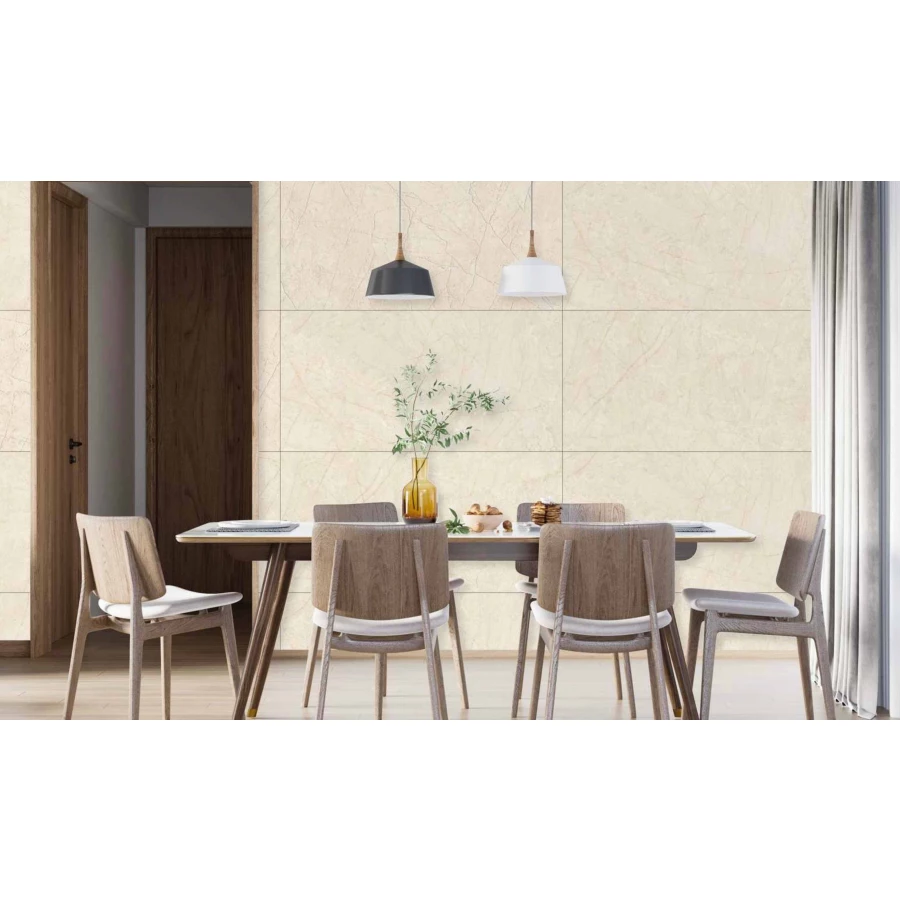 Керамогранит Belleza Victoria Crema Carving матовый бежевый 45471 120х60 см