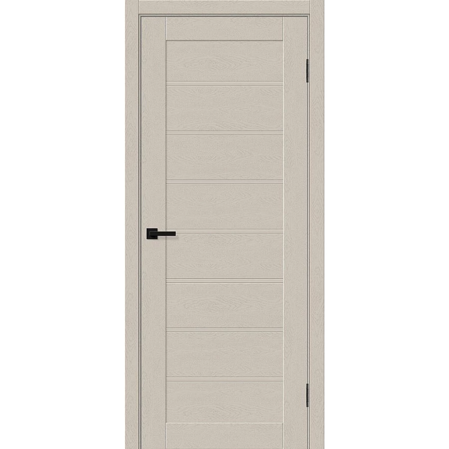 Межкомнатная дверь Bravo Браво-20/2 (CS) 200x70 экошпон Bravo X полотно глухое цвет Cream Silkwood