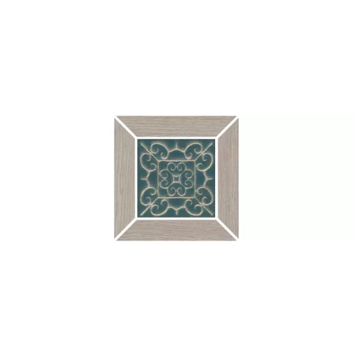 Вставка Kerama Marazzi Тровазо наборная матовая серая ID152 13x13 см