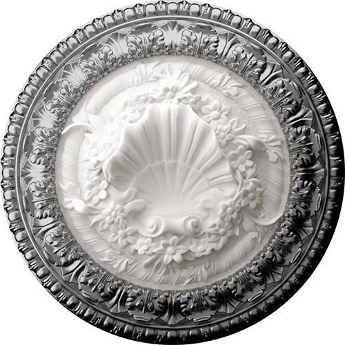 Декор Azteca Ins. Fontana ice new серый 14х14 см