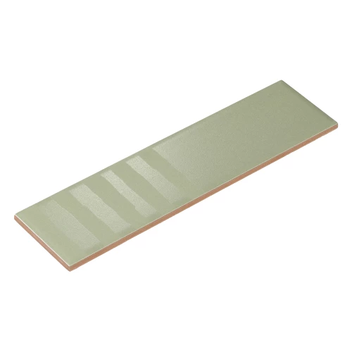 Плитка настенная Smile Tile Ривера Мист Греен / Rivera Mist Green матовая зеленая 47982258 30х7,5 см