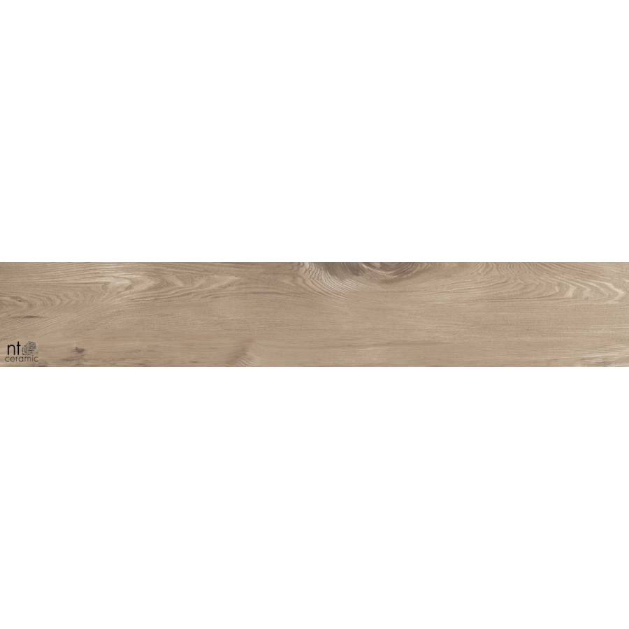 Керамогранит NT Ceramic Wood Soho Brown Матовый NTT93102M 120х20 см