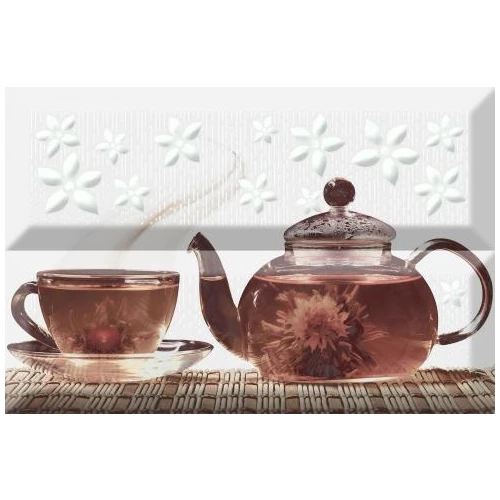 Плитка настенная Absolut Keramika Monocolor Composicion Tea 02 Fosker глянцевая коричневая AK0882 30х20 см