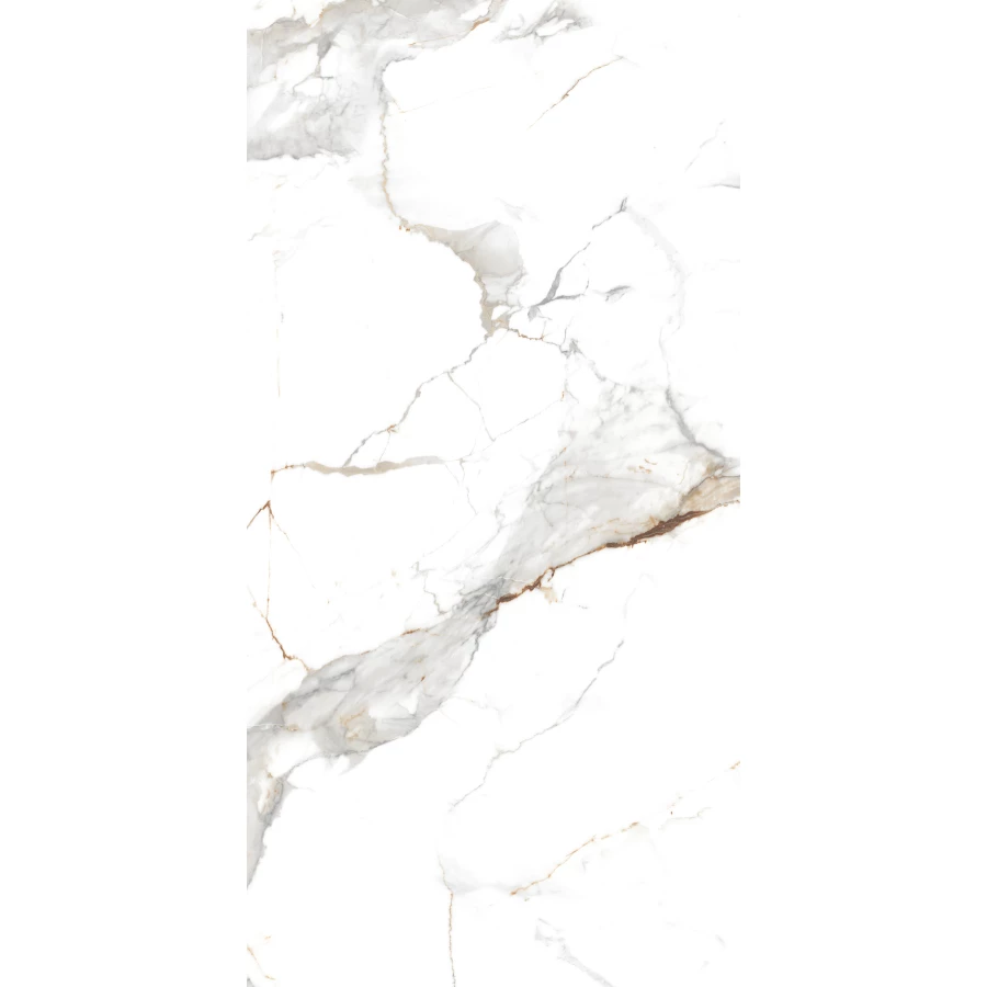 Керамогранит Maimoon Ceramica Glossy Statuario cafe gold 120х60 см