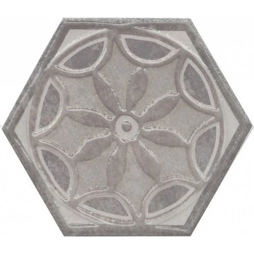 Вставка Kerama Marazzi Тюрен серый 12х10,4 см