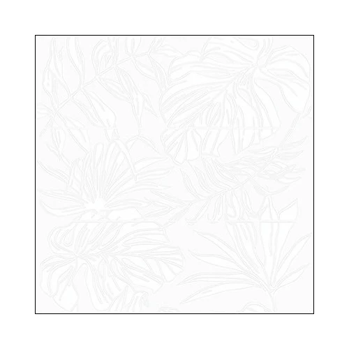 Панно Meissen Keramik Sparkle белый 75х75 см