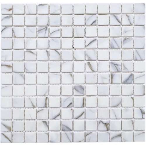 Мозаика Pixel mosaic Soft Touch из стекла чип 23x23 мм сетка PIX759 300х300x4 мм