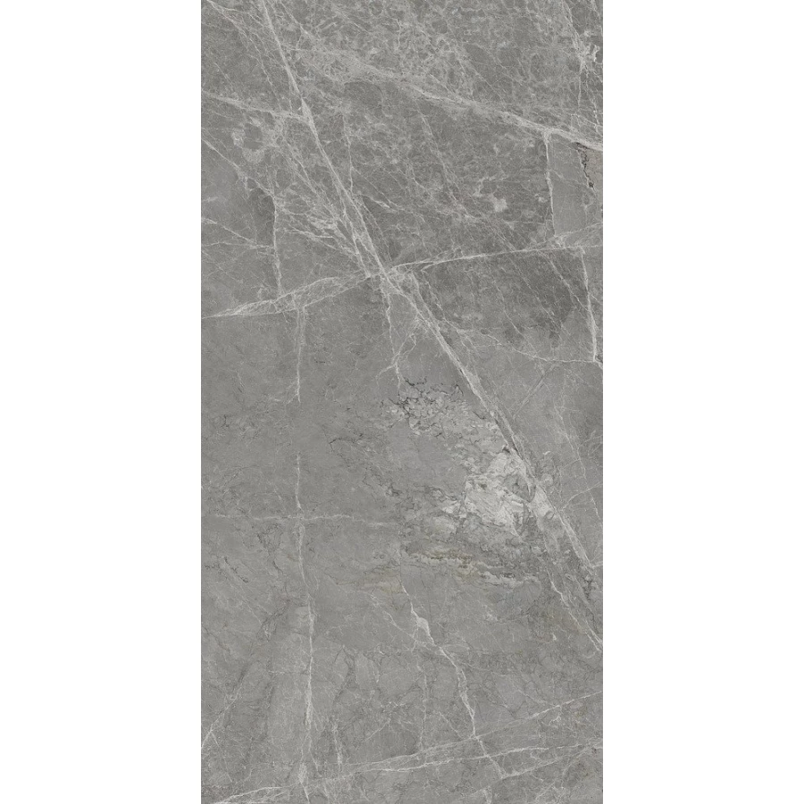 Керамогранит Vitra Marmostone 7 Лаппатированный Темно-серый 60х120 см