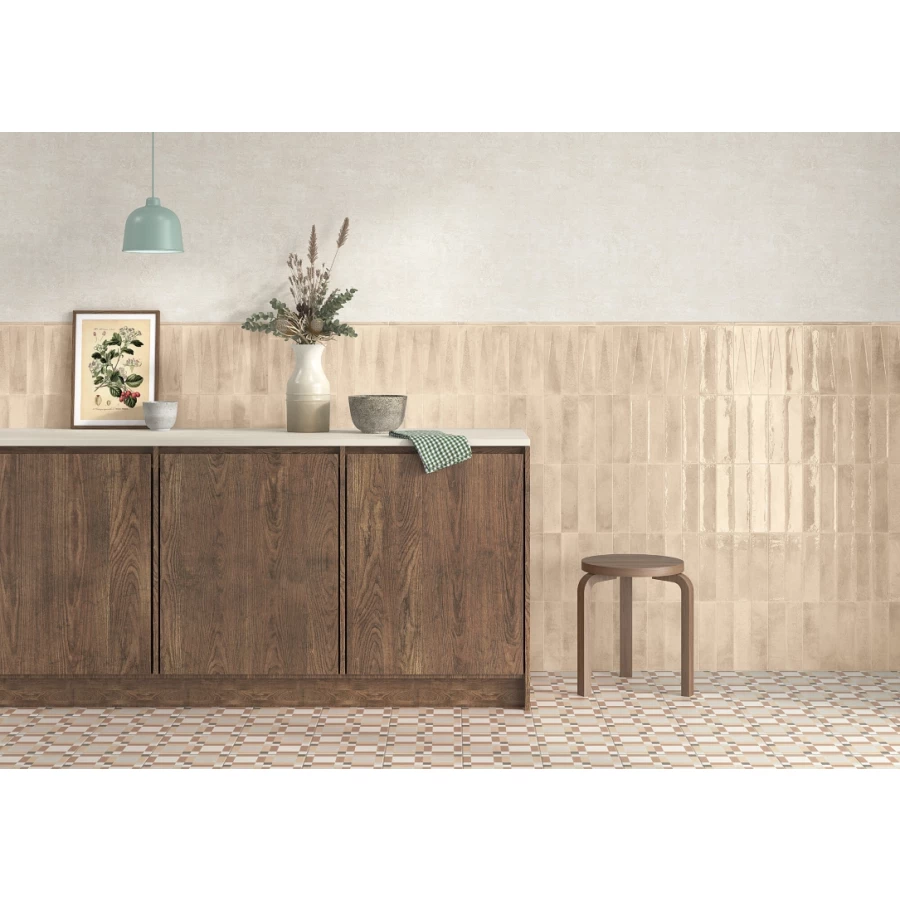 Декор Harmony Peronda Bari Brown Decor глянцевый коричневый 5000035266 24,6х6 см