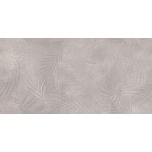 Керамогранит Meissen Keramik Floresta листья светло серый ректификат 17549 120х60 см