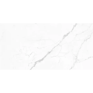 Керамогранит Cersanit Futura тонкий Deep Calacatta полированный белый ректификат A17127 120х60 см