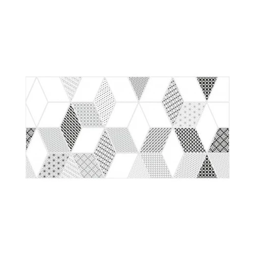 Плитка настенная Керамин Тренд 7 тип 2 белая 30*60 см