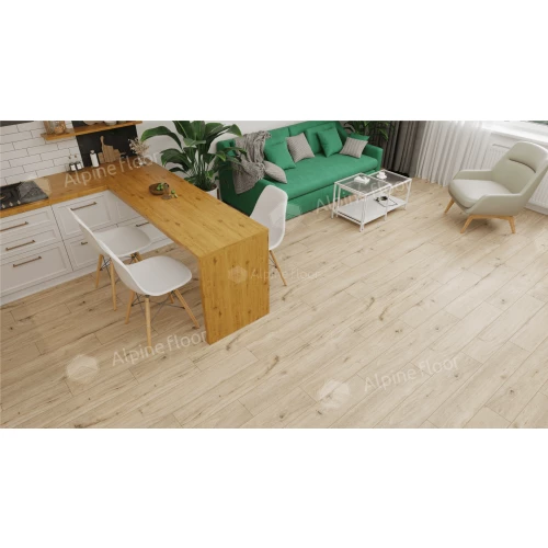 Ламинат Alpine Floor Aura Дуб Салерно LF100-02 33 класс 8 мм 2.4116 кв.м 121.8х19.8 см