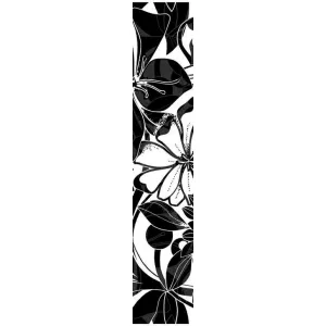Бордюр Нефрит-Керамика Кураж-2 Жаклин черный 05-01-1-76-00-04-084-0 40х7,5 