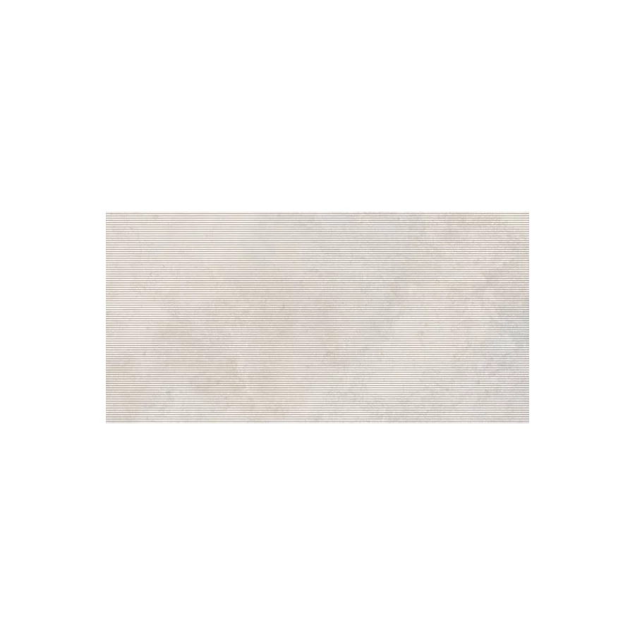 Керамогранит Refin Etherea Stripe White 3D матовый белый RL26 120х60 см