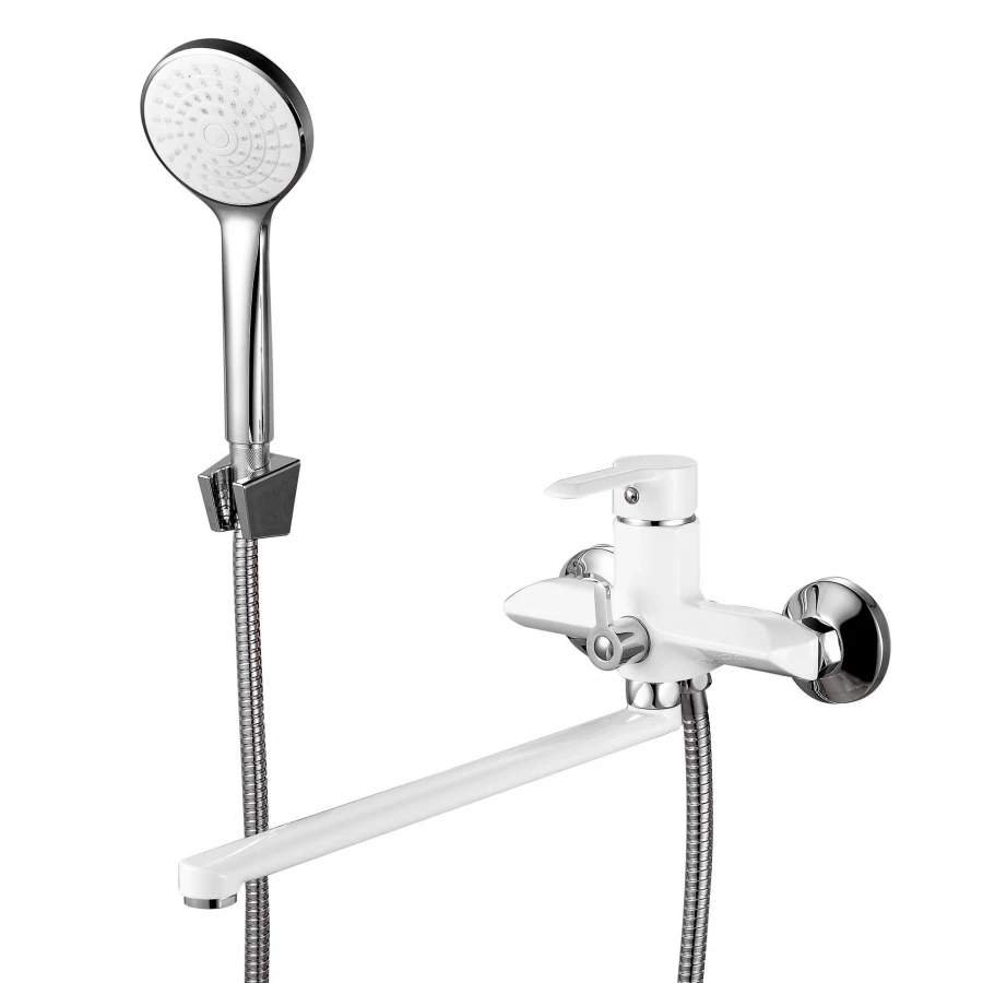 Смеситель для ванны и душа Esko sorrento white SR 31W