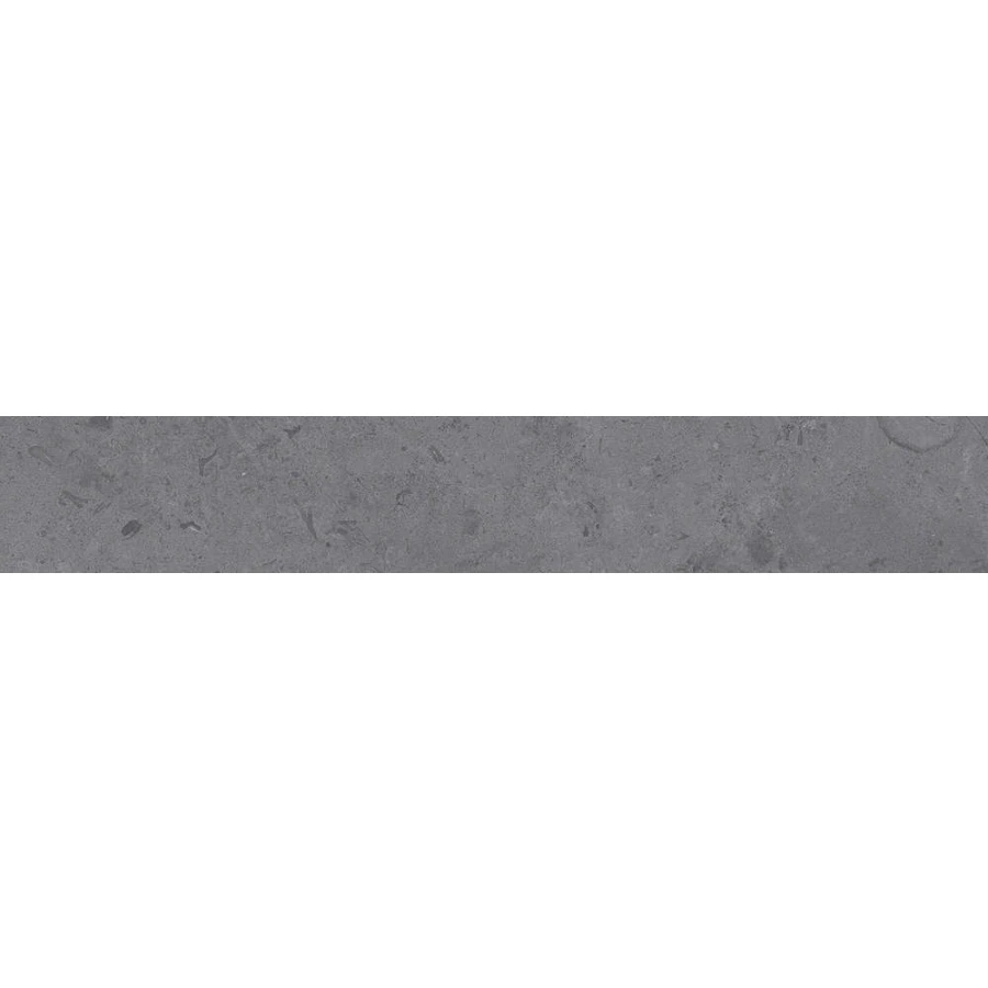 Керамогранит Kerama Marazzi Про Лаймстоун Плинтус матовый темно-серый DD205120R/3BT 60x9,5 см