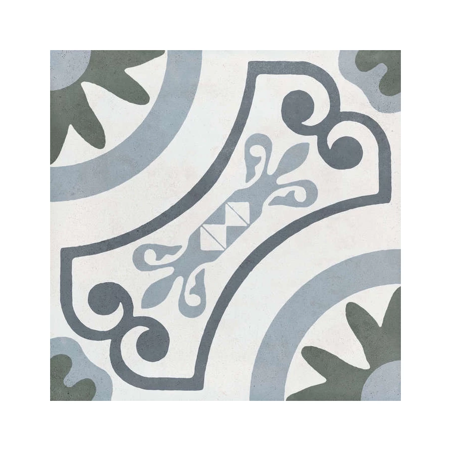 Керамогранит Harmony Peronda Havana White Garden серо-голубой 3386037272 22,3x22,3 см