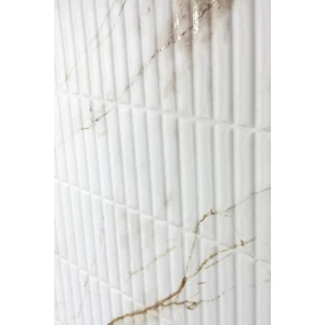Керамогранит Creanza Selva Gold Decor Carving Pro белый CP4004-D 120х60 см