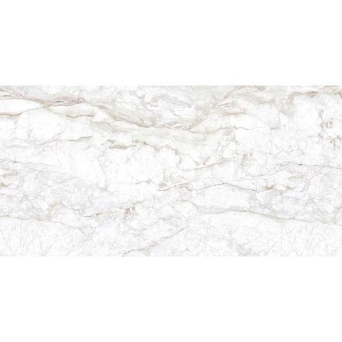 Керамогранит ALMA Ceramica Bellagio sugar-эффект белый GFA114BLG04R 114х57х0,75 см