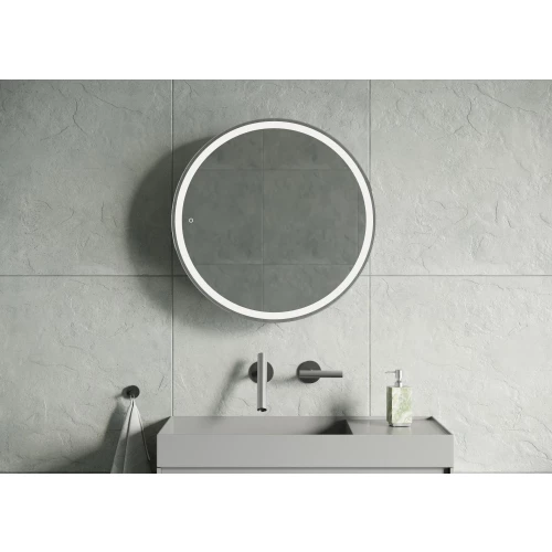 Зеркальный шкаф Creto Tour с LED-подсветкой D600 17-D600WH